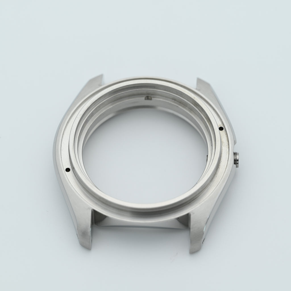 Silver 3o'clock NCG Polished Case with Case Back - CAS005