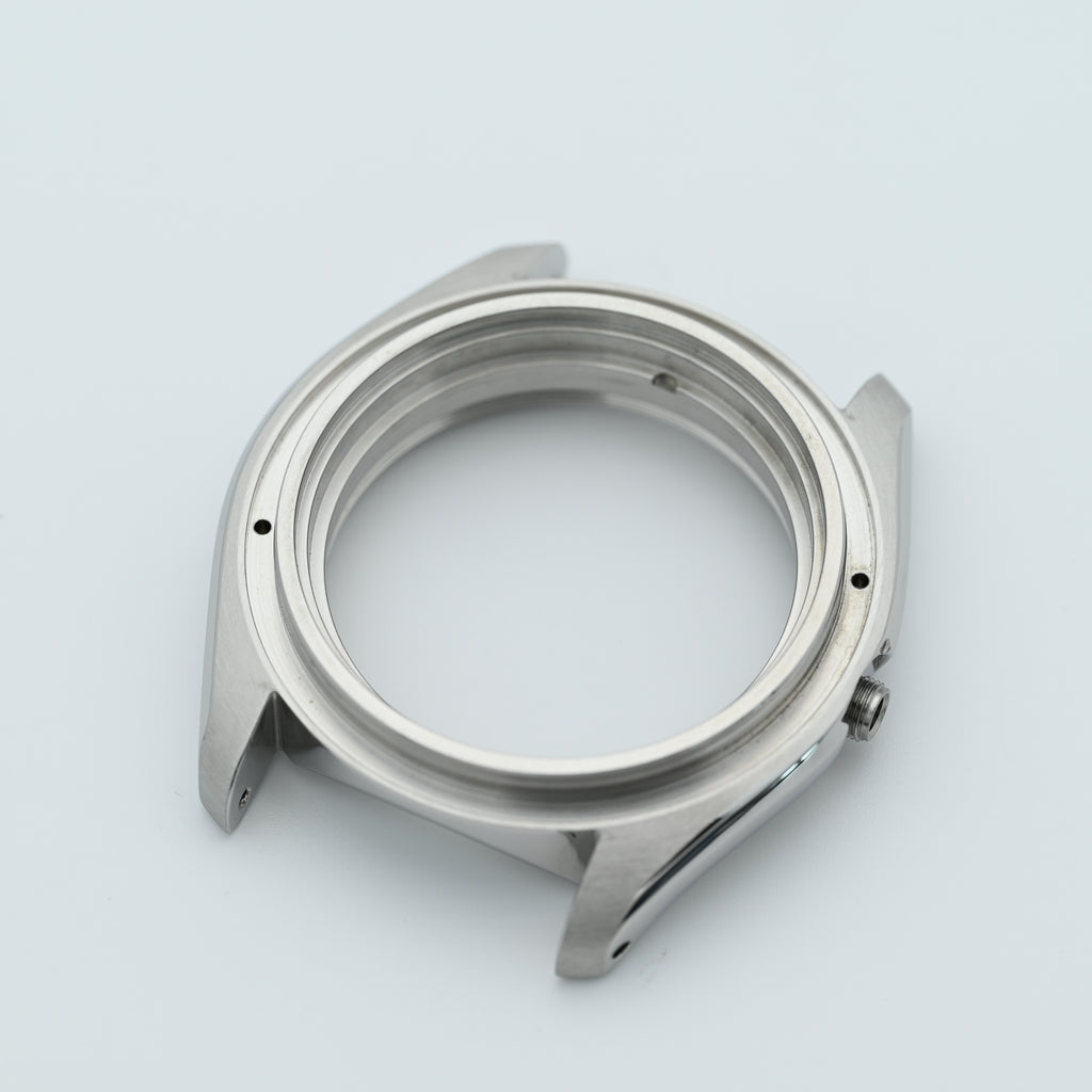Silver 3o'clock NCG Polished Case with Case Back - CAS005