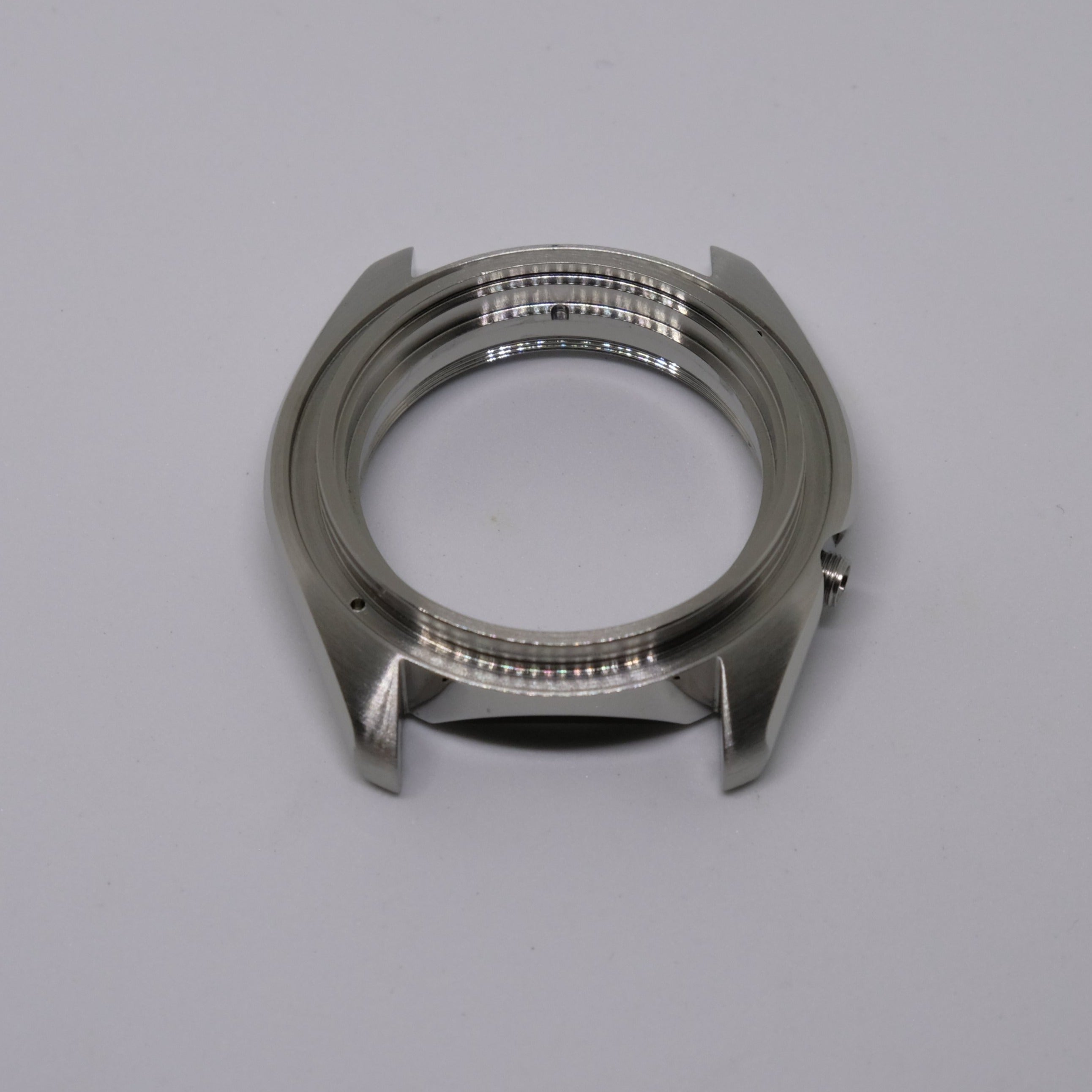 CAS006 Silver SKX007 NCG Polished Case with Case Back