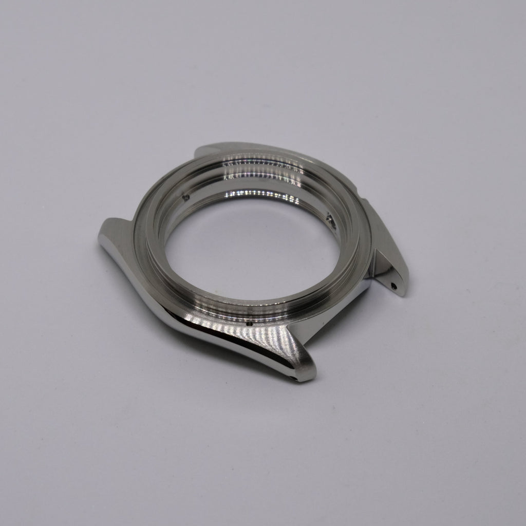 CAS006 Silver SKX007 NCG Polished Case with Case Back