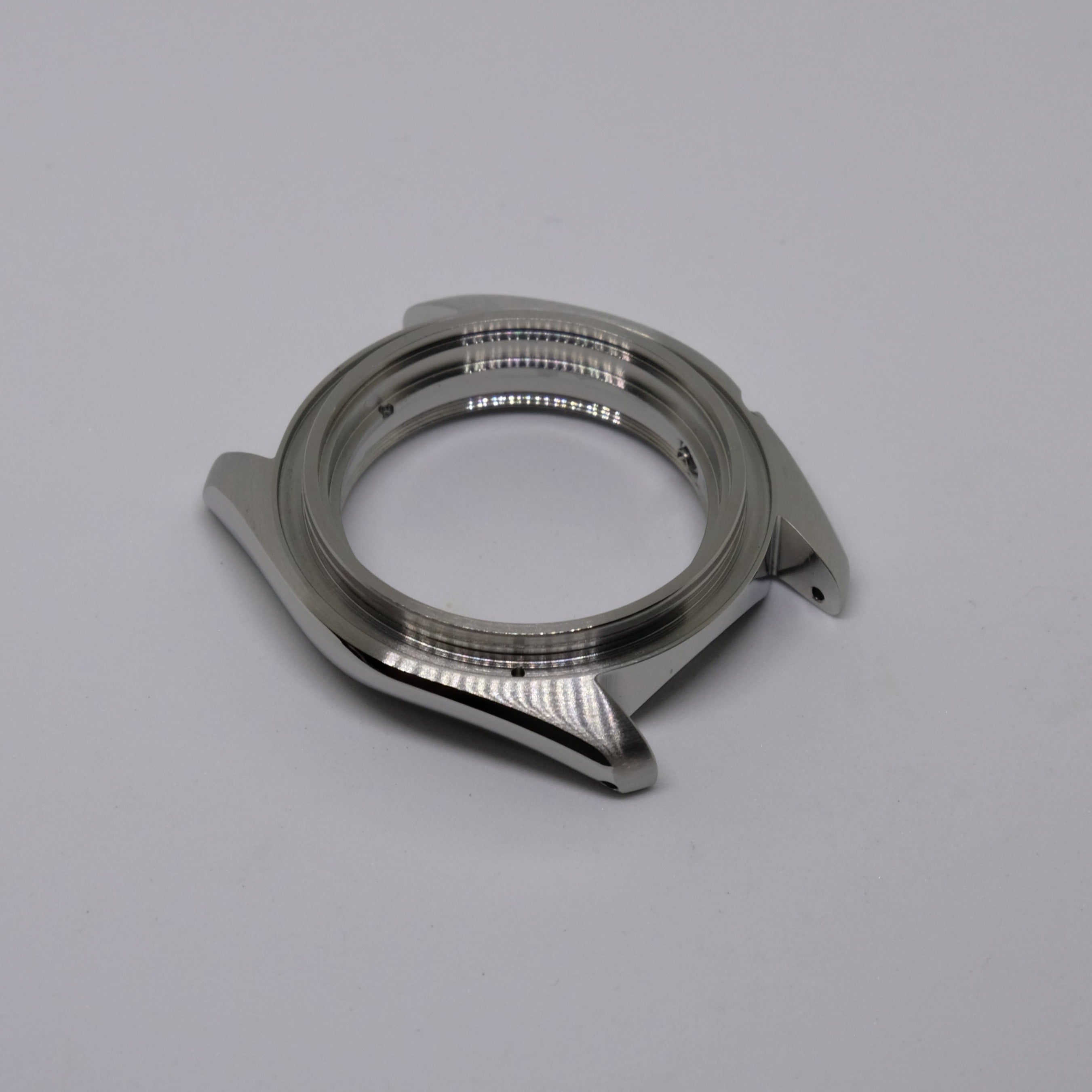 CAS006 Silver SKX007 NCG Polished Case with Case Back