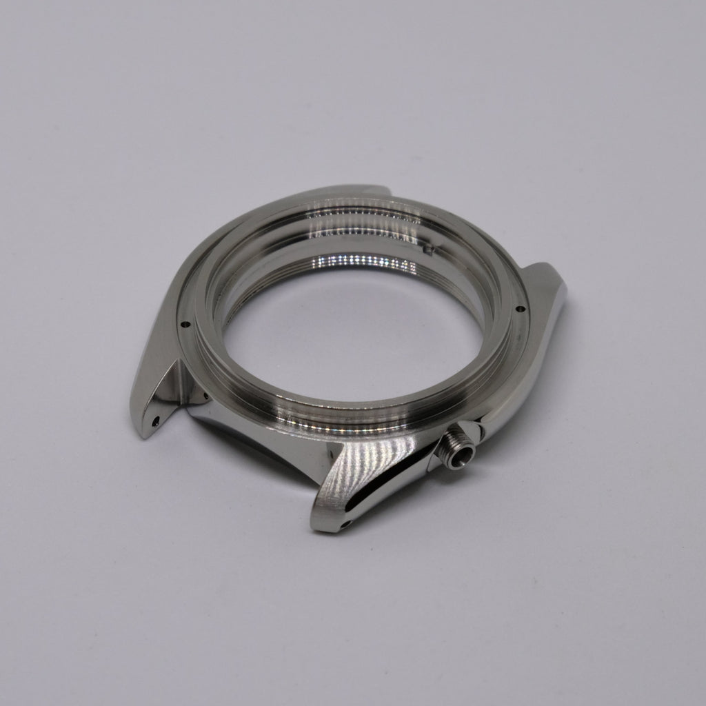 CAS006 Silver SKX007 NCG Polished Case with Case Back
