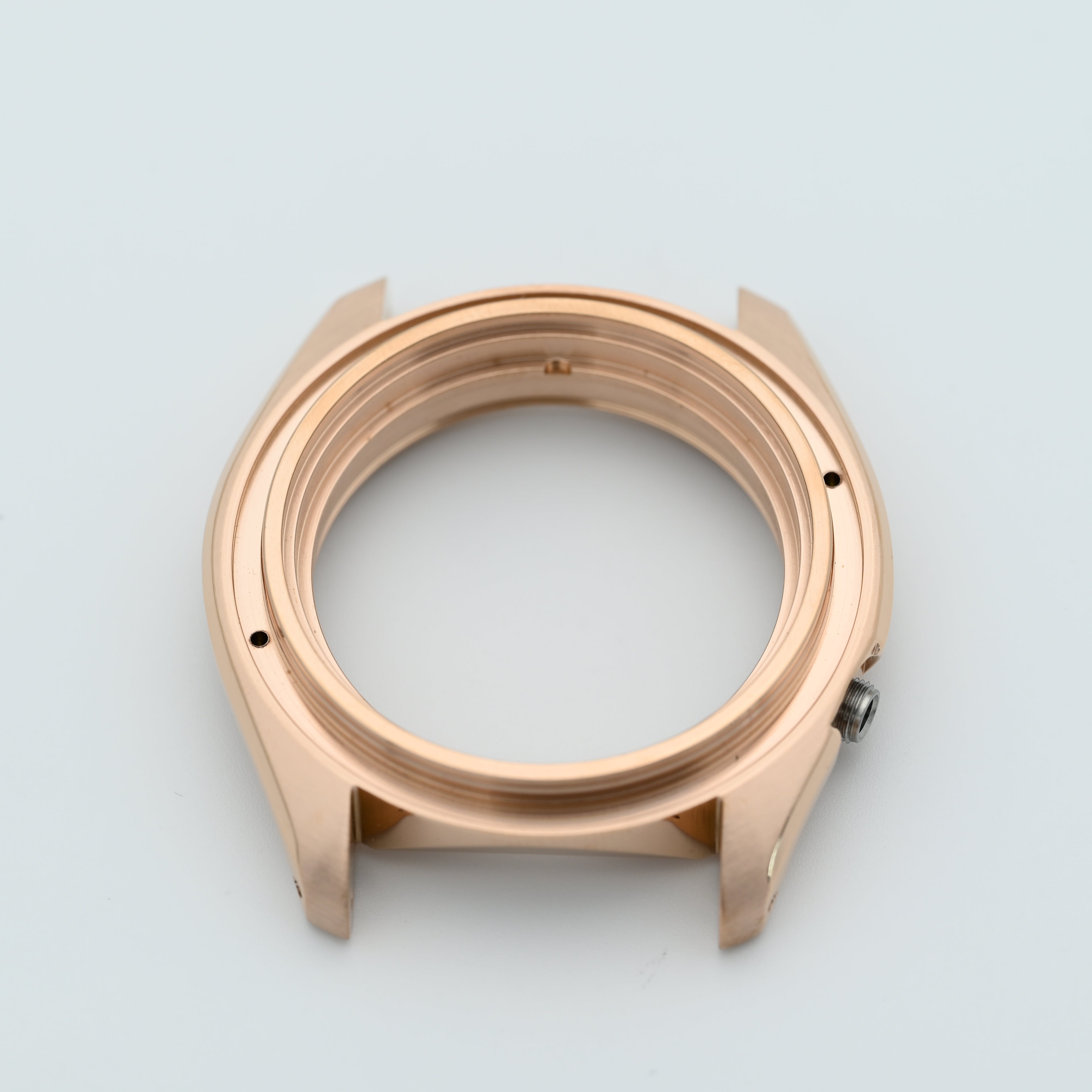 CAS006 Rose Gold SKX007 NCG Polished Case with Case Back