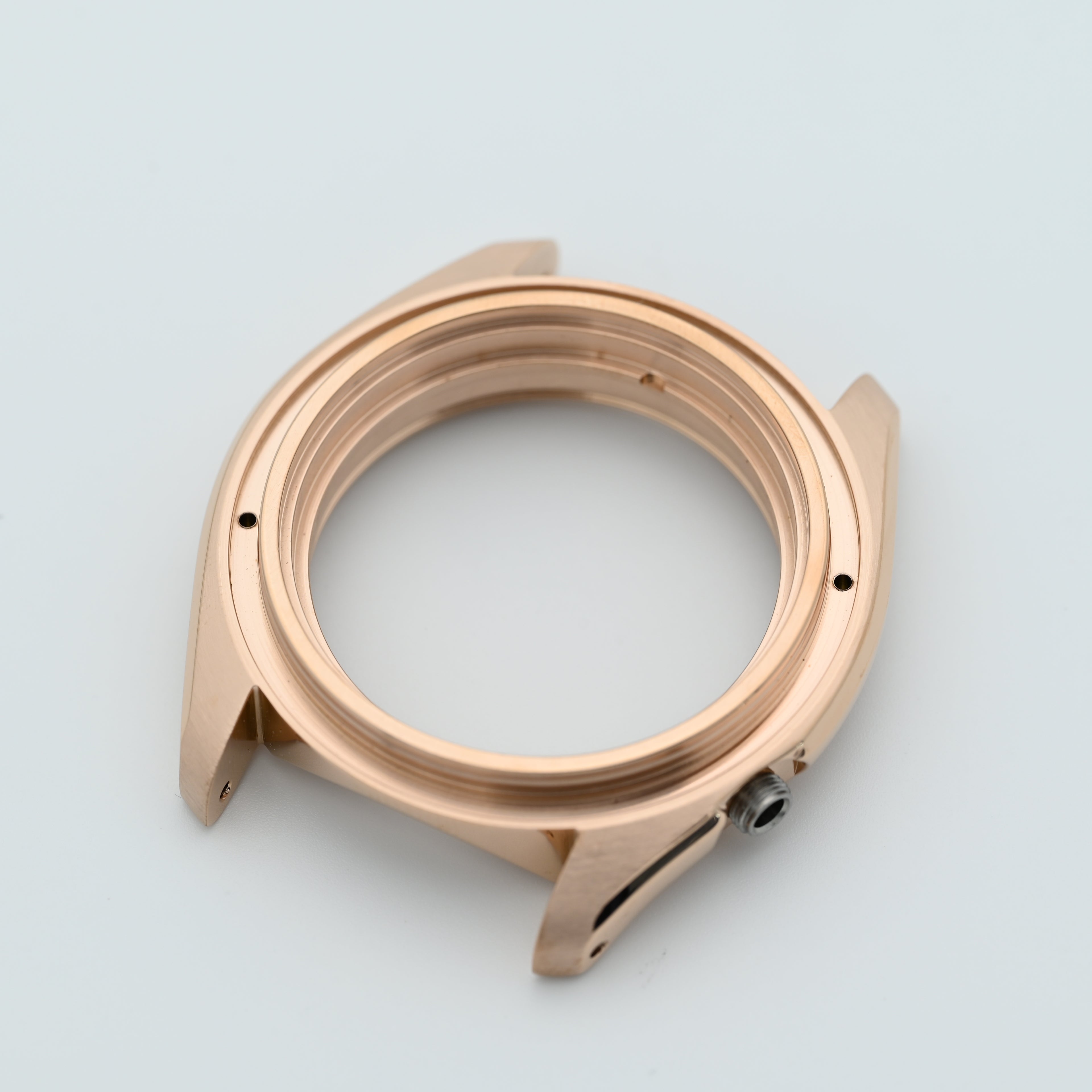 CAS006 Rose Gold SKX007 NCG Polished Case with Case Back