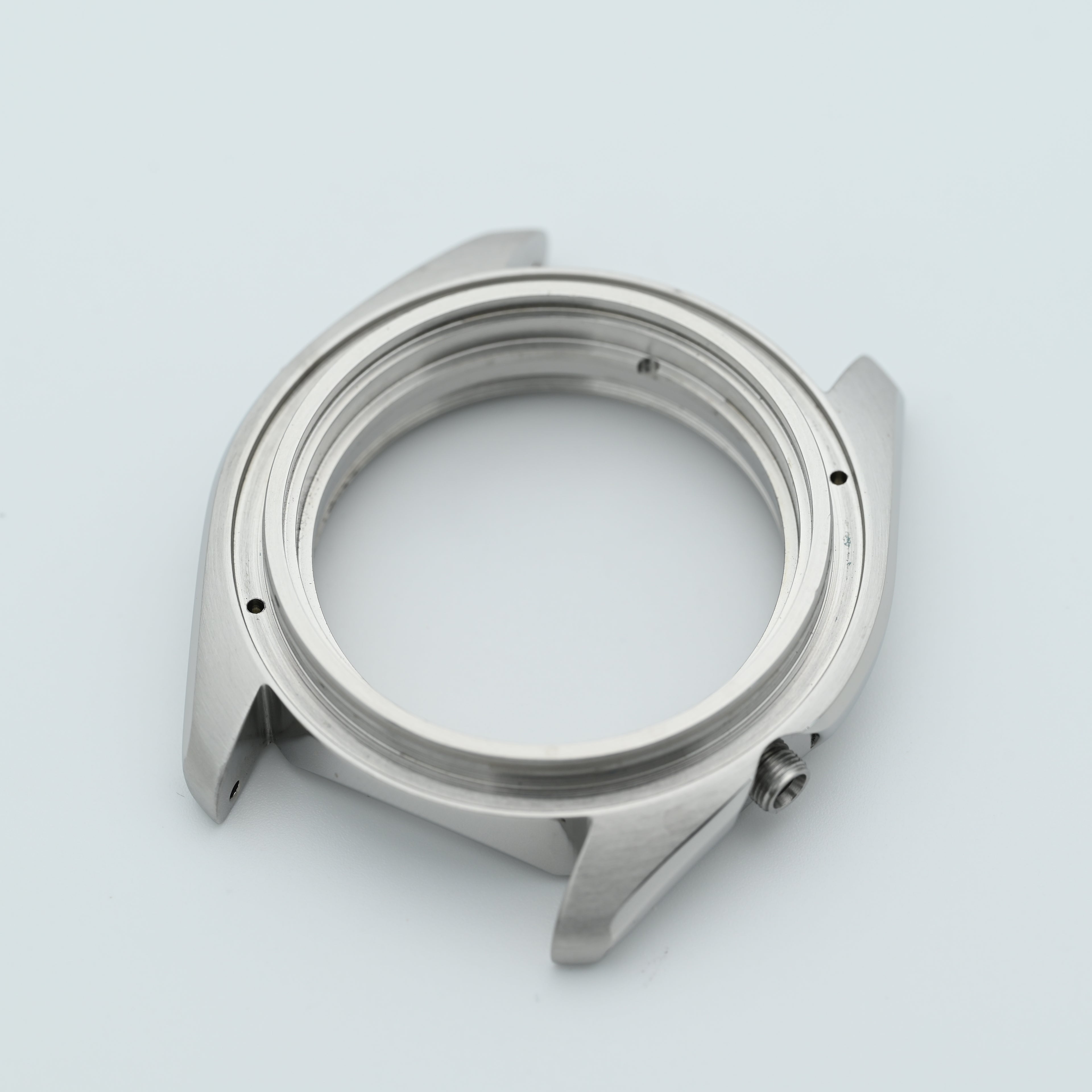 CAS006 Silver SKX007 NCG Polished Case with Case Back