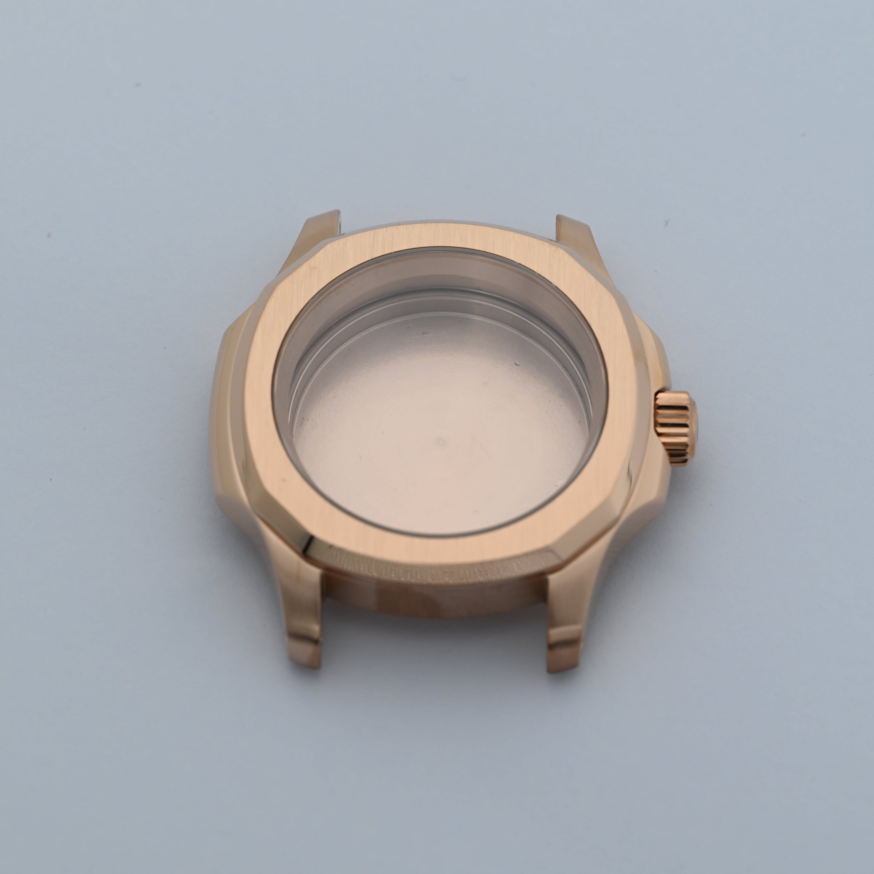 Rose Gold Nautilus-style Conversion Case Set for Seiko Mods - CAS010