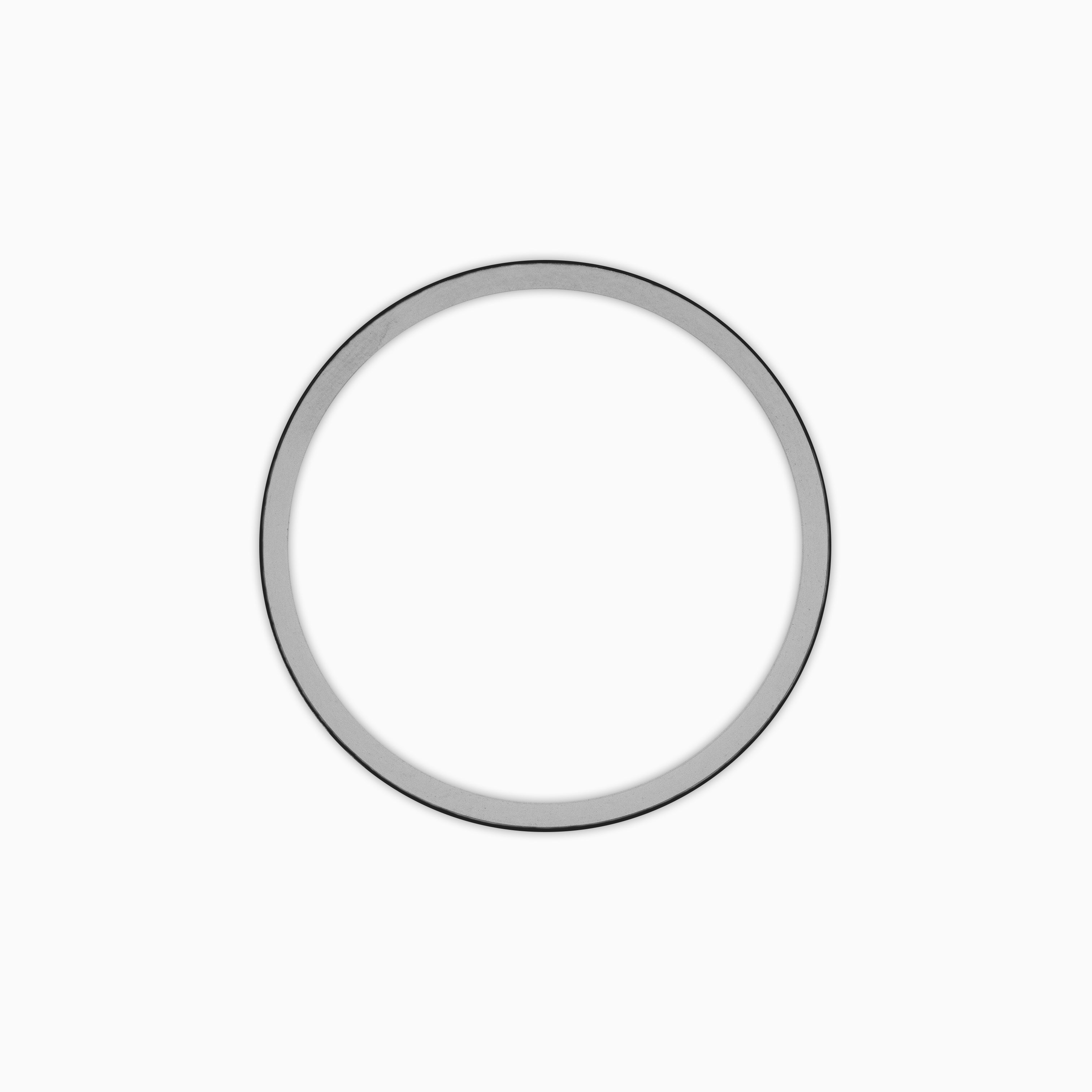 CHR003 Polished Silver Chapter Ring for SKX007 / SKX009 / SRPD