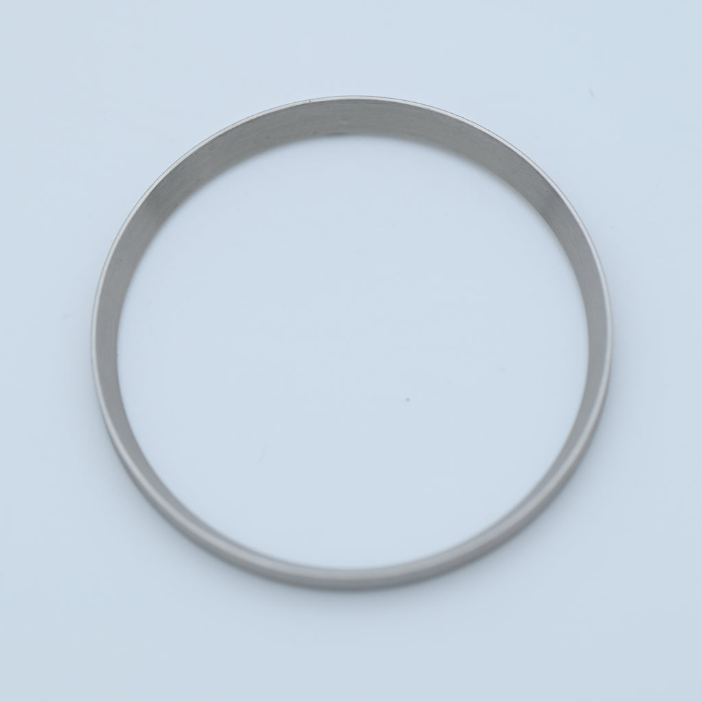 CHR004 Brushed Silver Brass Chapter Ring for SKX007 / SKX009 / SRPD