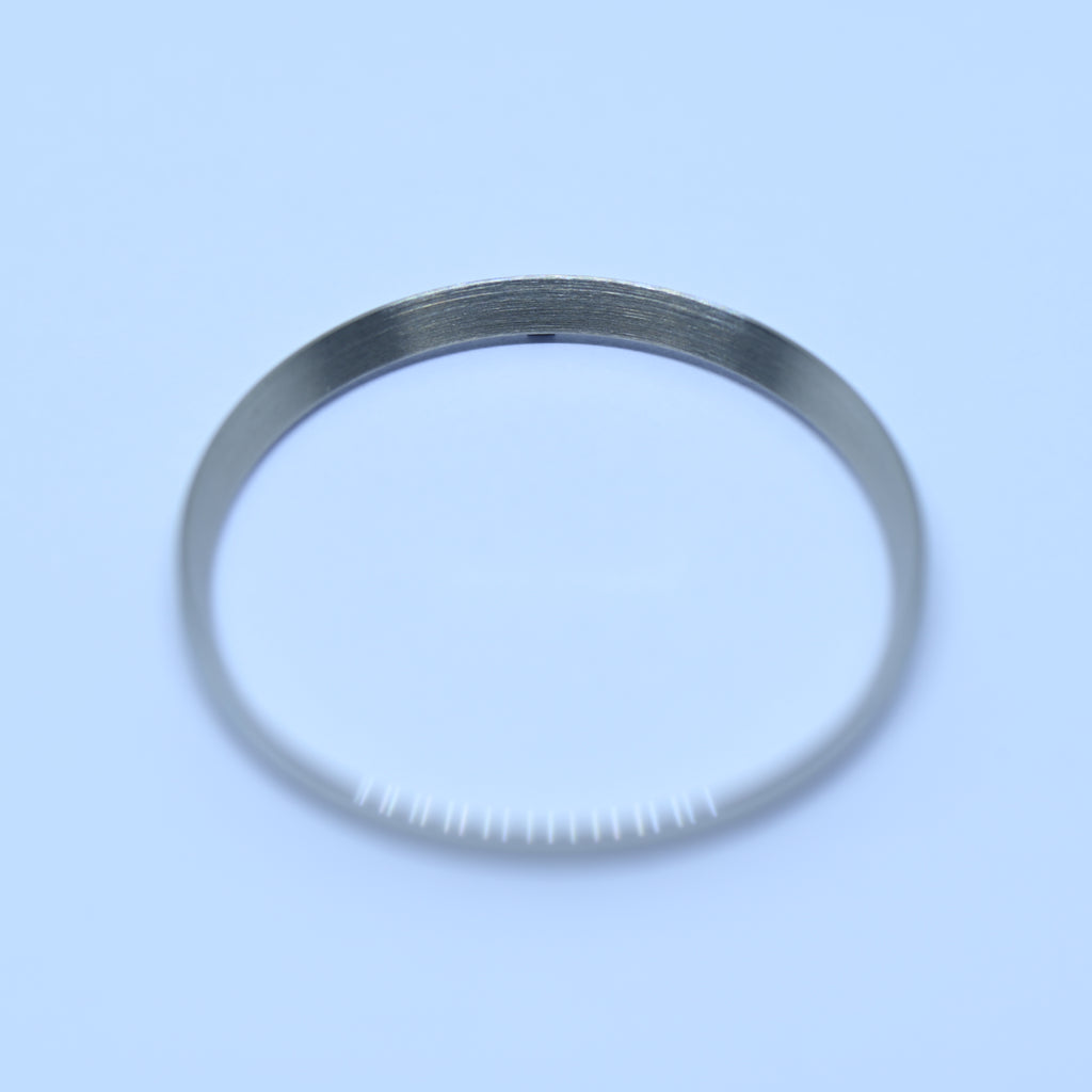 CHR004 Brushed Silver Brass Chapter Ring for SKX007 / SKX009 / SRPD
