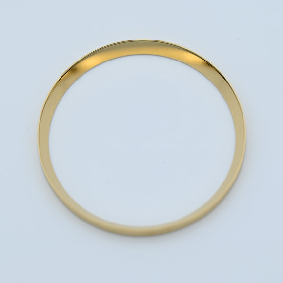 CHR005 Polished Gold Chapter Ring for SKX007 / SKX009 / SRPD