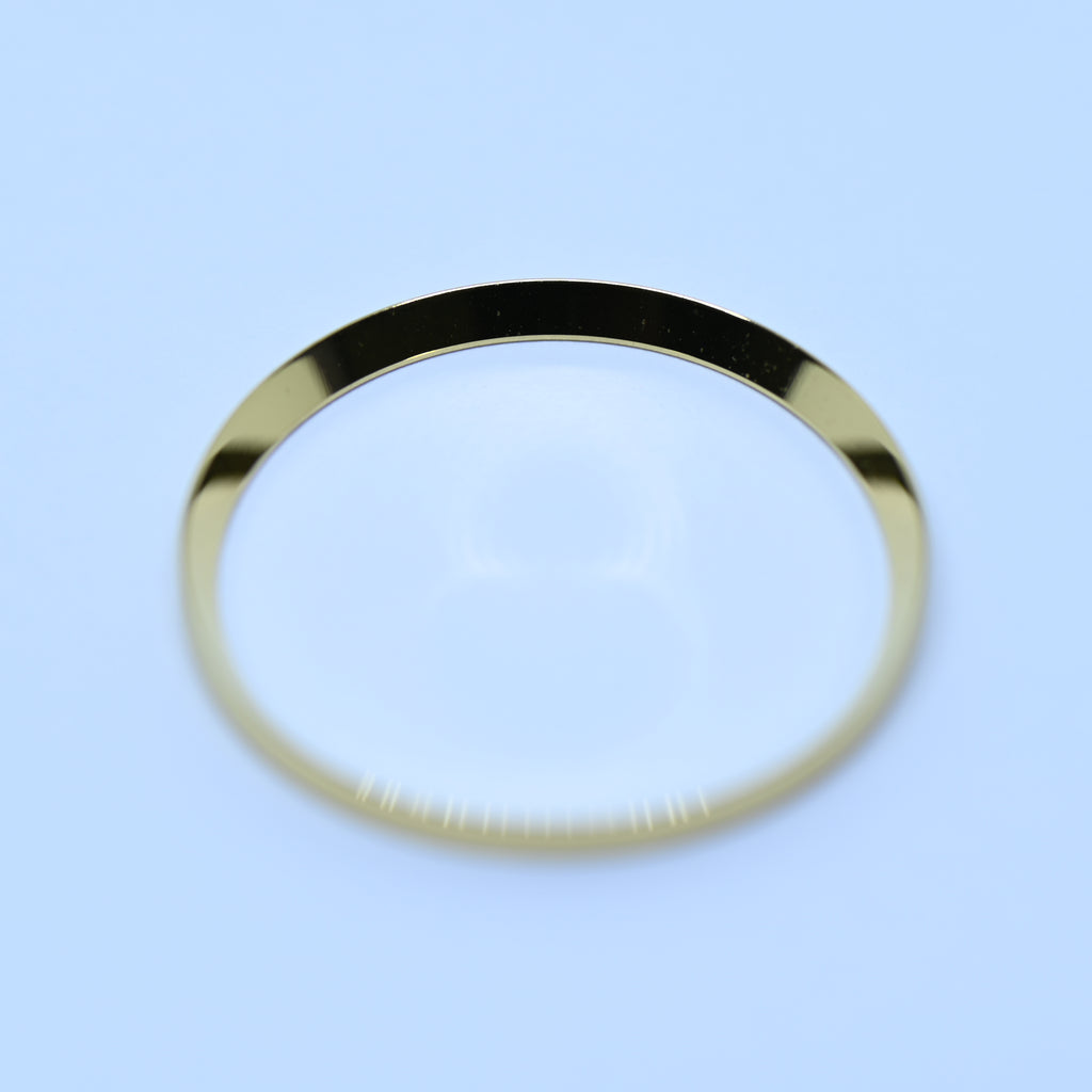 CHR005 Polished Gold Chapter Ring for SKX007 / SKX009 / SRPD