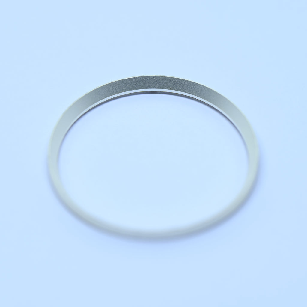 CHR006 Satin Matte Silver Chapter Ring for SKX007 / SKX009 / SRPD