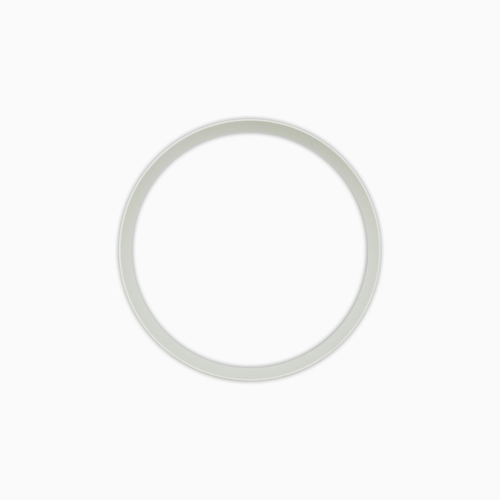 CHR006 Satin Matte Silver Chapter Ring for SKX007 / SKX009 / SRPD