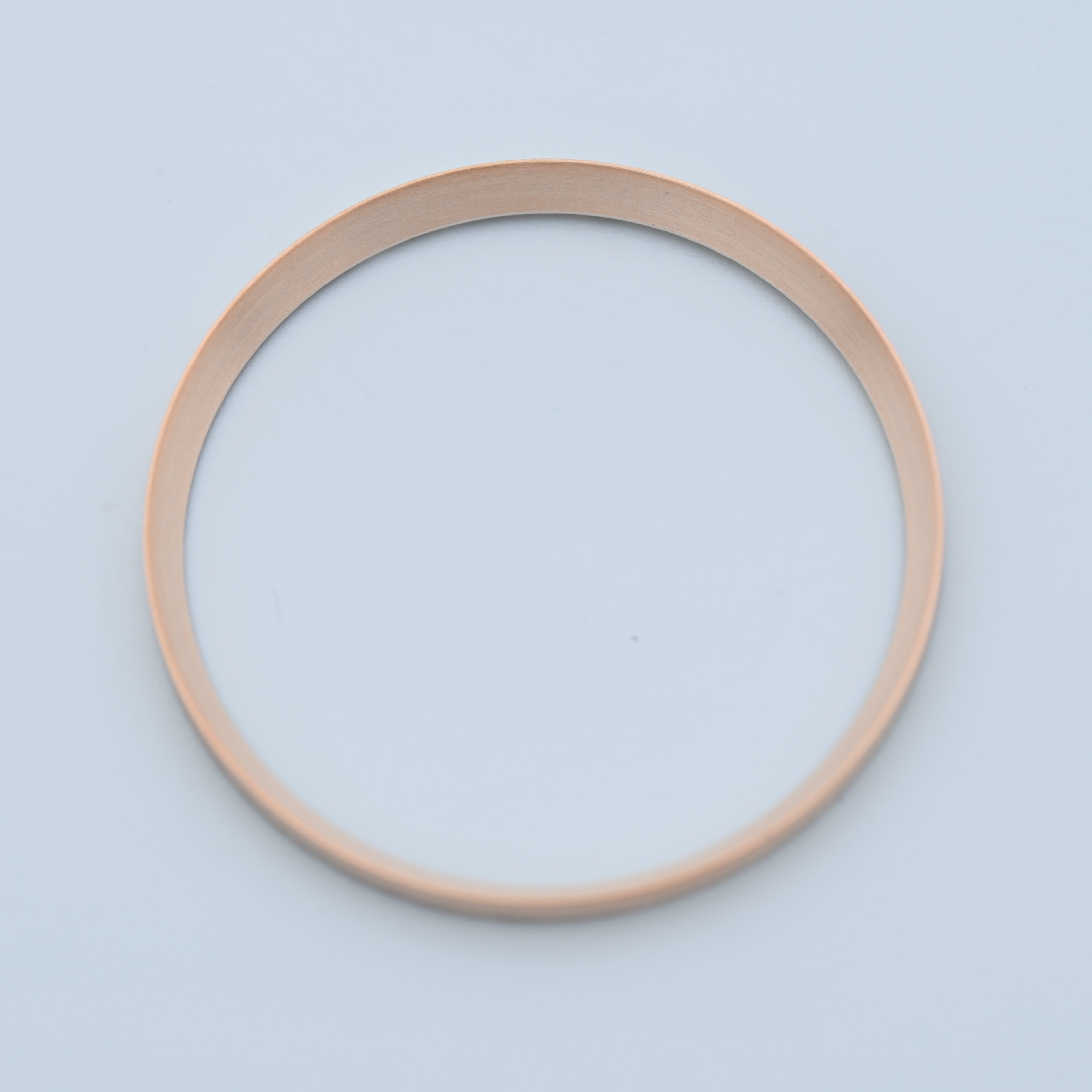 CHR007 Brushed Rose Gold Brass Chapter Ring for SKX007 / SKX009 / SRPD