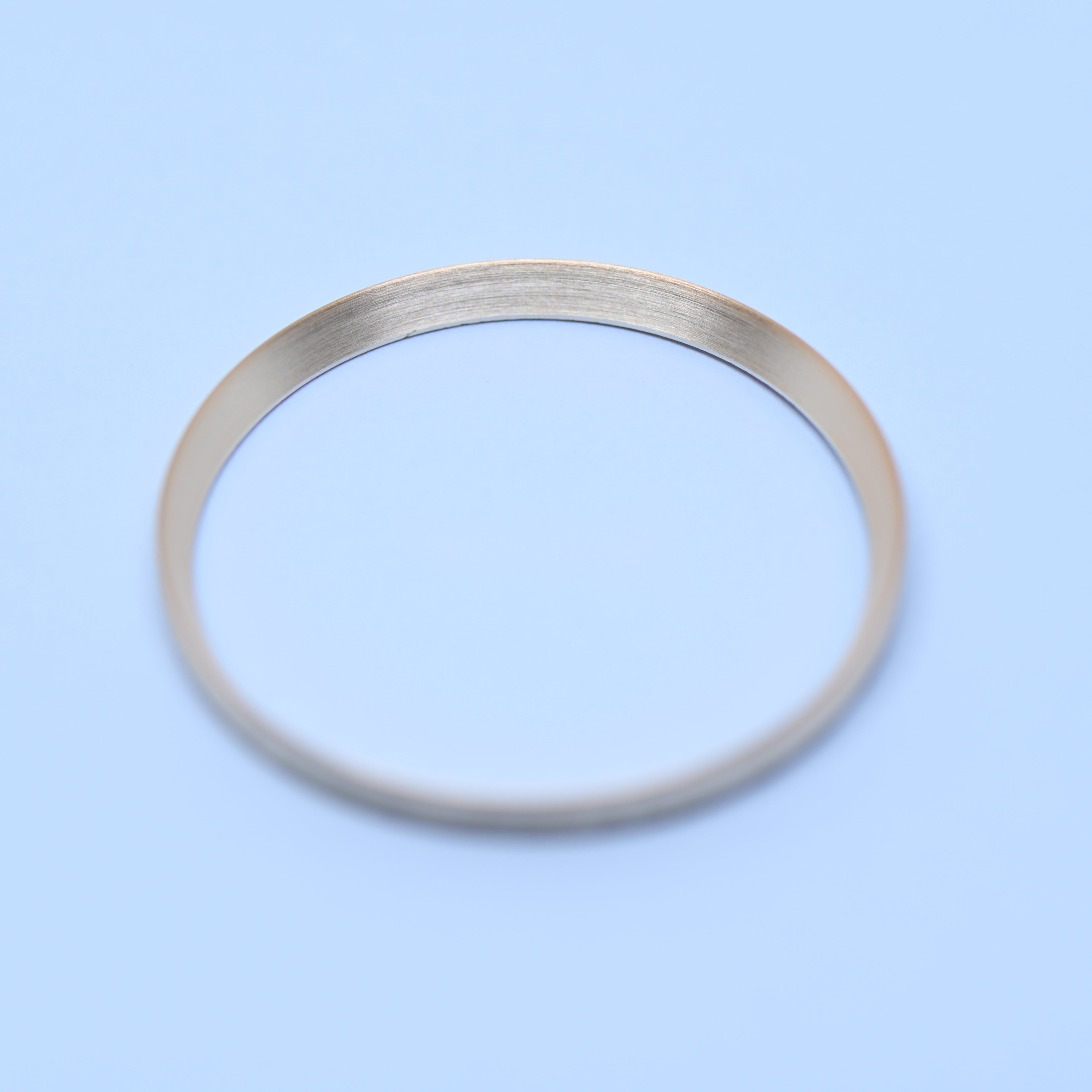 CHR007 Brushed Rose Gold Brass Chapter Ring for SKX007 / SKX009 / SRPD