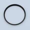 CHR008 Brushed Black with Engraved Markers Brass Chapter Ring for SKX007 / SKX009 / SRPD