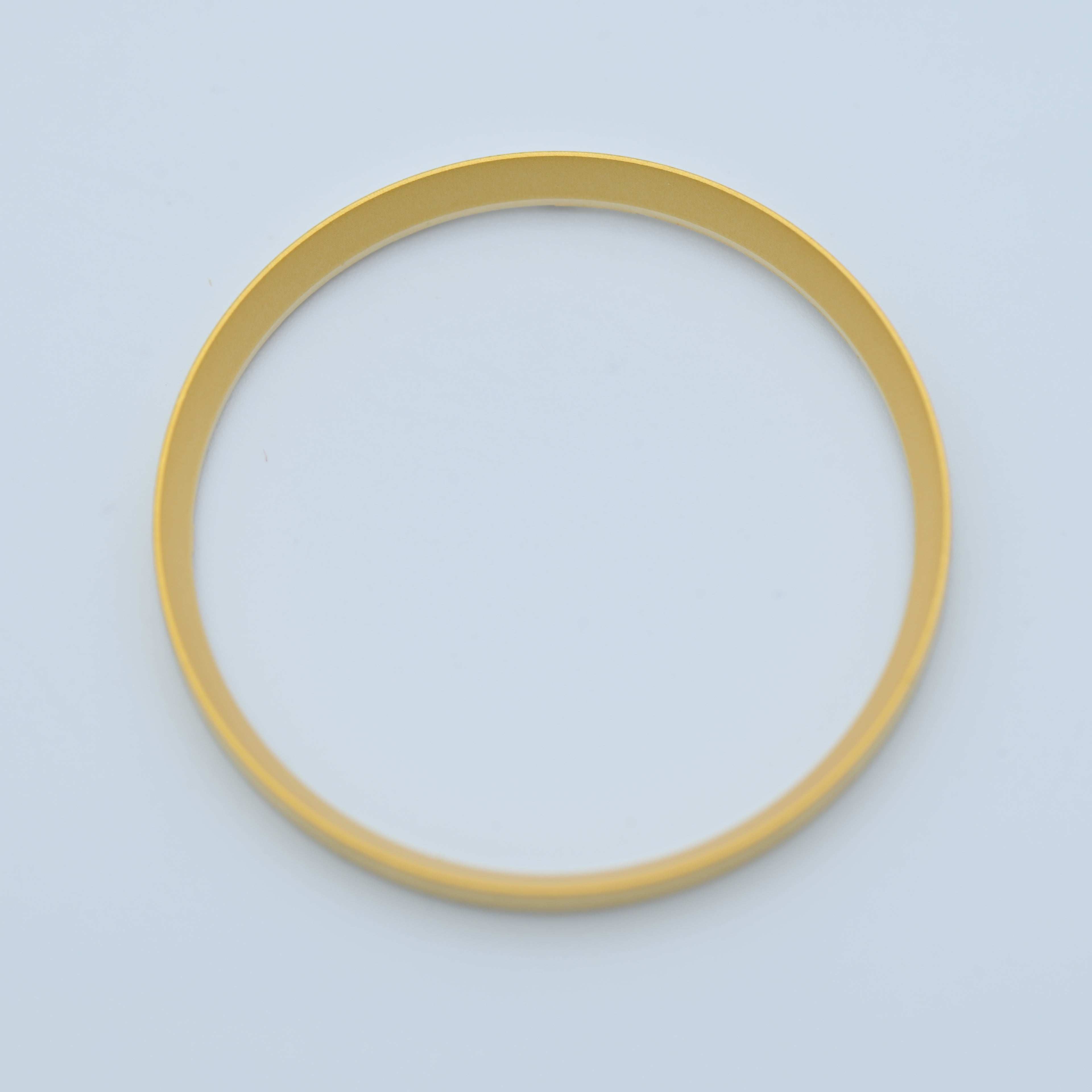 CHR011 Satin Gold Matte Chapter Ring for SKX007 / SKX009 / SRPD