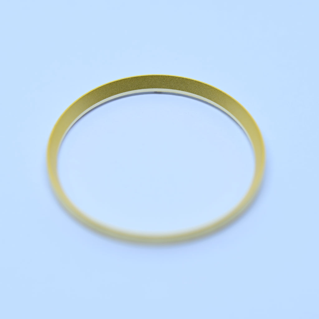 CHR011 Satin Gold Matte Chapter Ring for SKX007 / SKX009 / SRPD