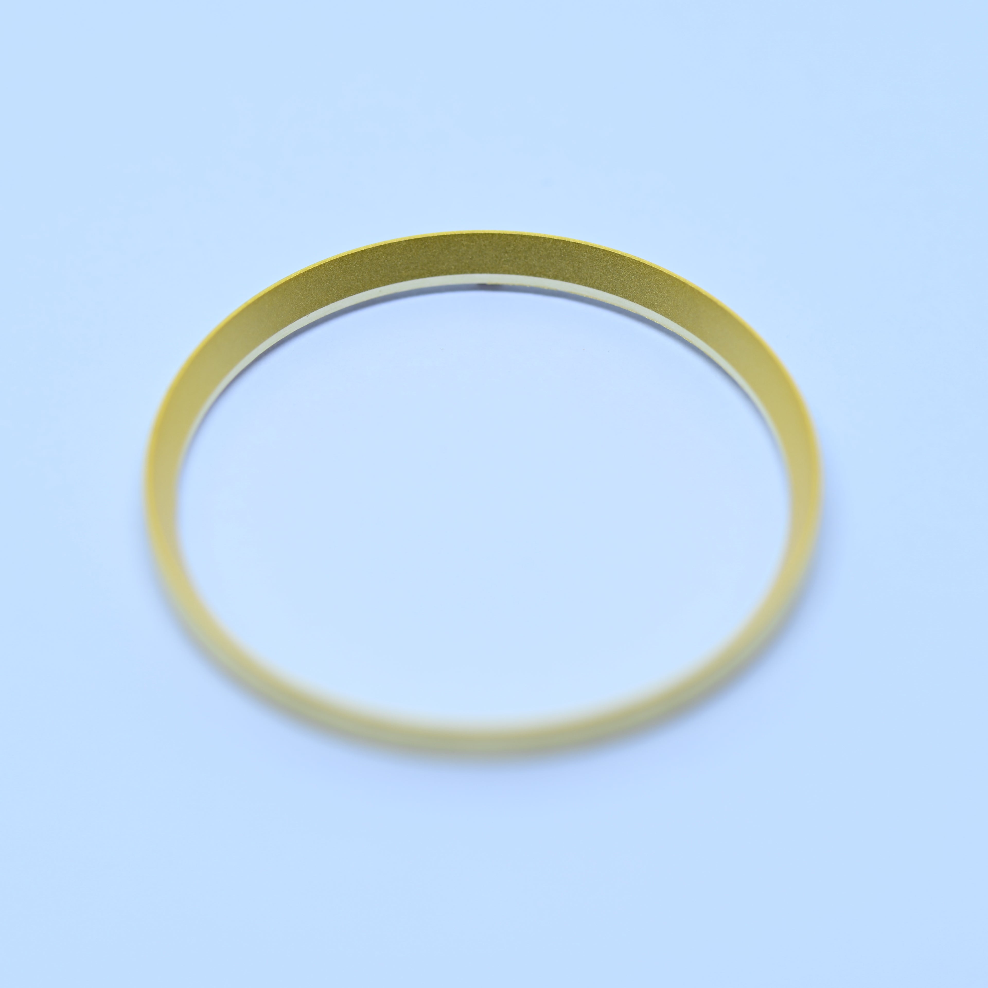 CHR011 Satin Gold Matte Chapter Ring for SKX007 / SKX009 / SRPD