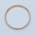 CHR012 Polished Rose Gold Chapter Ring for SKX007 / SKX009 / SRPD
