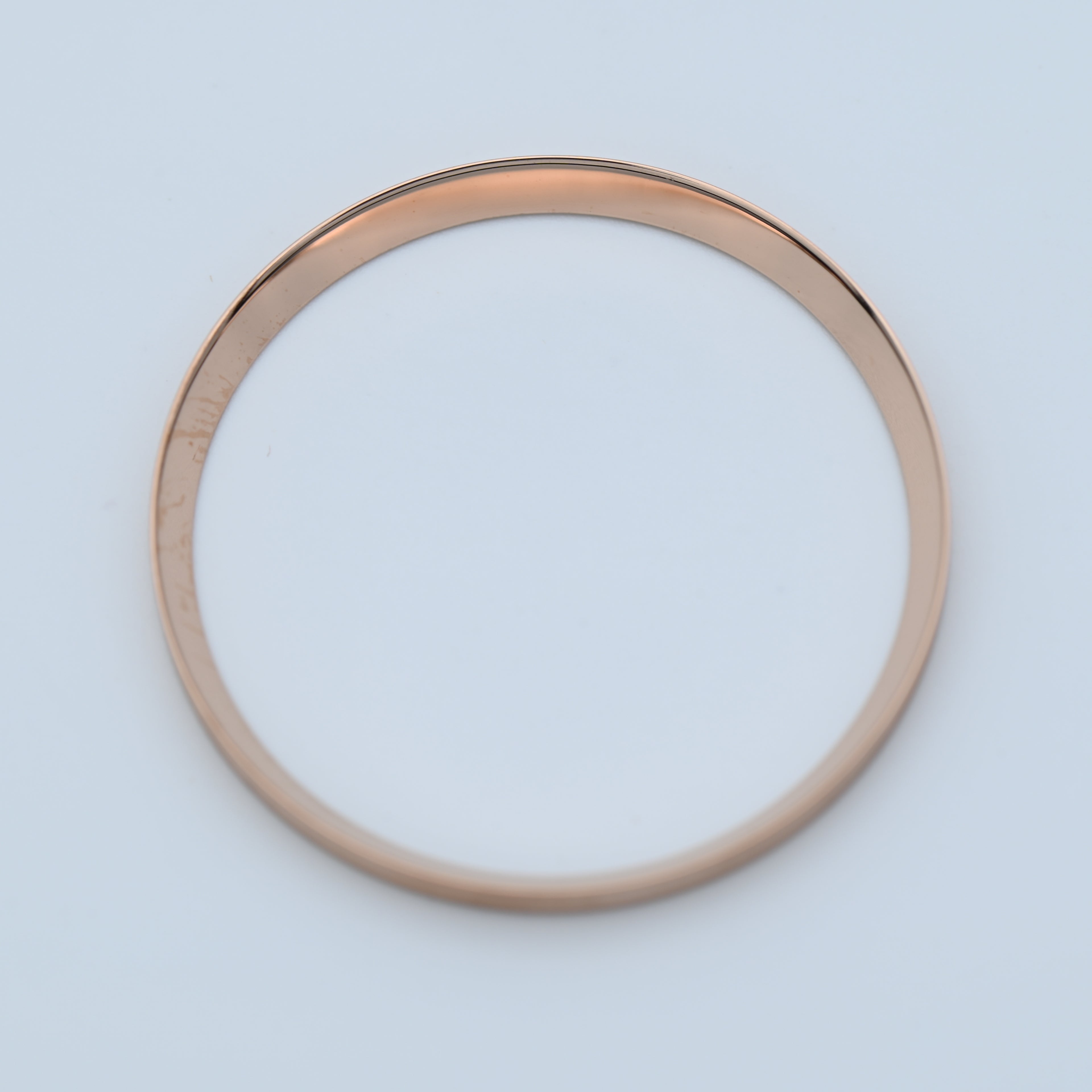 CHR012 Polished Rose Gold Chapter Ring for SKX007 / SKX009 / SRPD