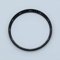 CHR027 Black with White Numerals Chapter Ring for SKX007 / SKX009 / SRPD