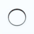 CHR031 Black with Red Markers Chapter Ring for SKX007 / SKX009 / SRPD