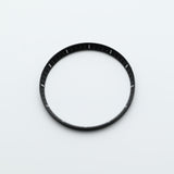 CHR034 OEM Black with Silver Markers Chapter Ring for SKX007 / SKX009 / SRPD