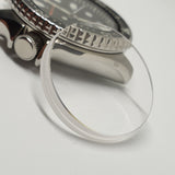 CRS001 Double Domed Sapphire Crystal - No Bevelled Edge