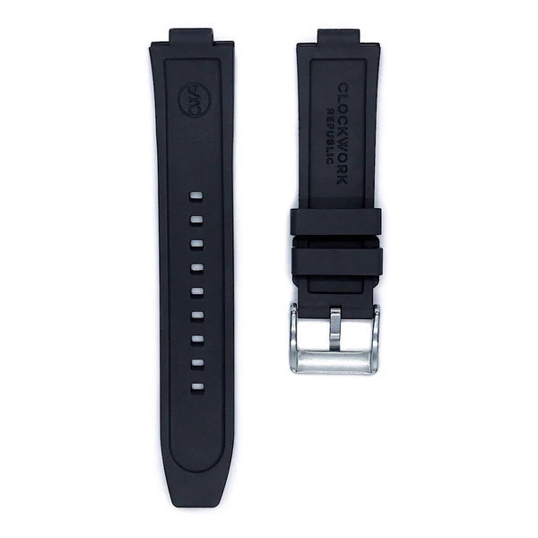 Clockwork Republic Rubber Strap For SKX / SRPD / SAMURAI End Links