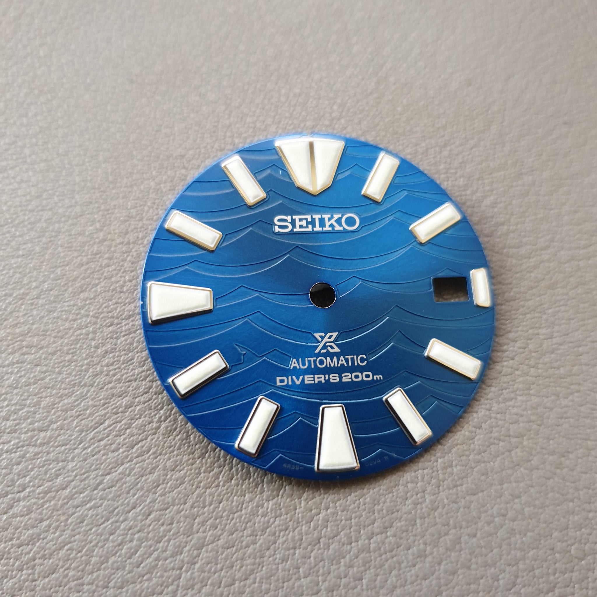 DIA062 OEM SEIKO SRPD23 Samurai STO Great White Shark BLUE DIAL