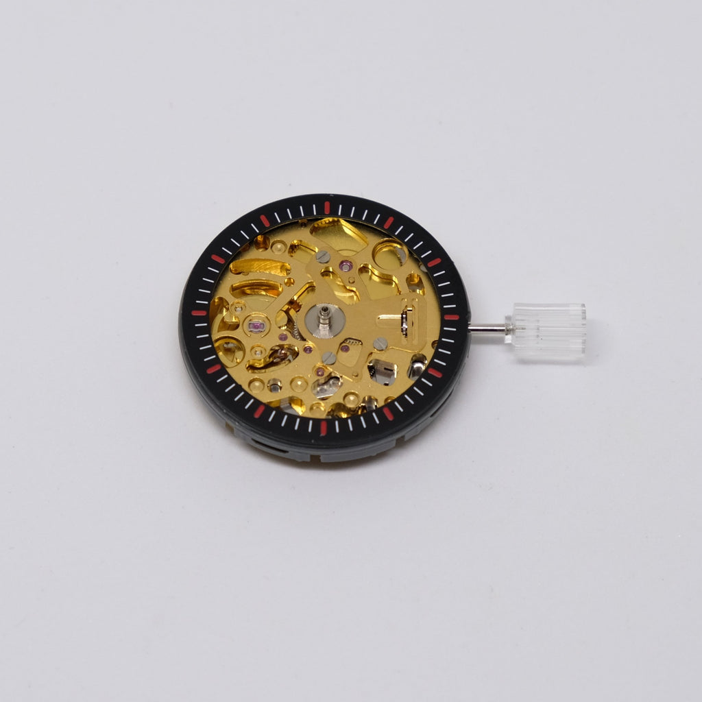 DIA107 - Minute Track Dial - Red Indices