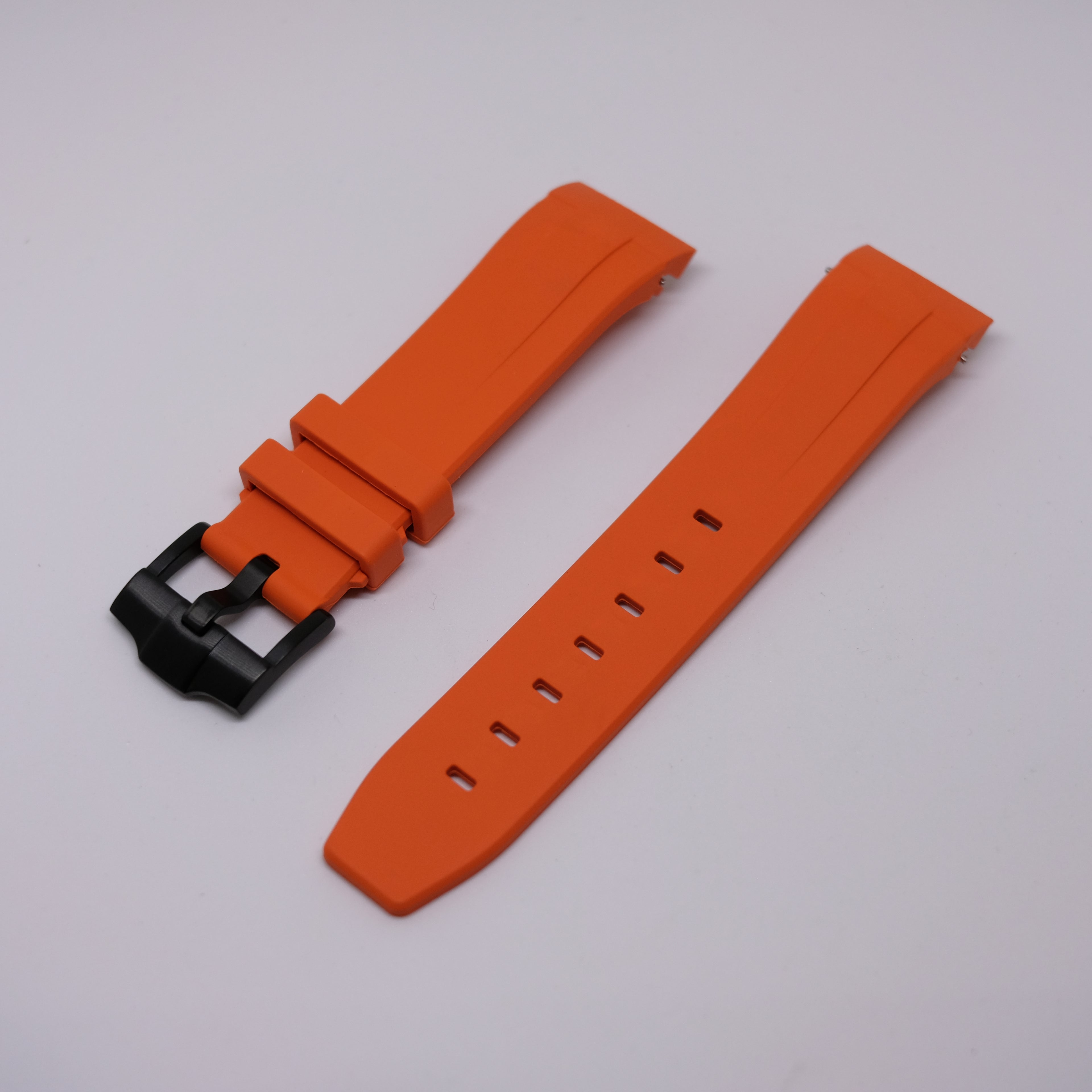 SKX007 strap, SKX007 oysterflex strap; skx007 curved ends strap; monstrap skx; monstraps