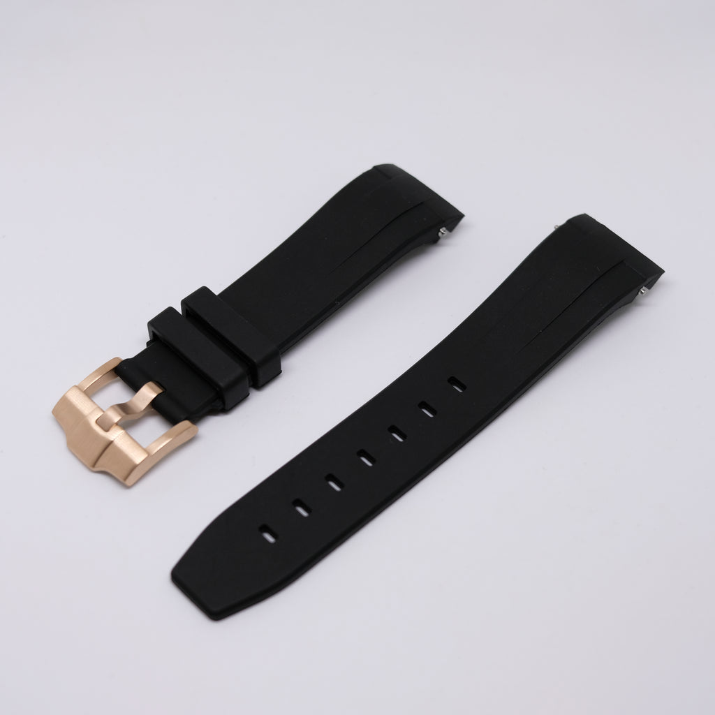 SKX007 strap, SKX007 oysterflex strap; skx007 curved ends strap; monstrap skx; monstraps