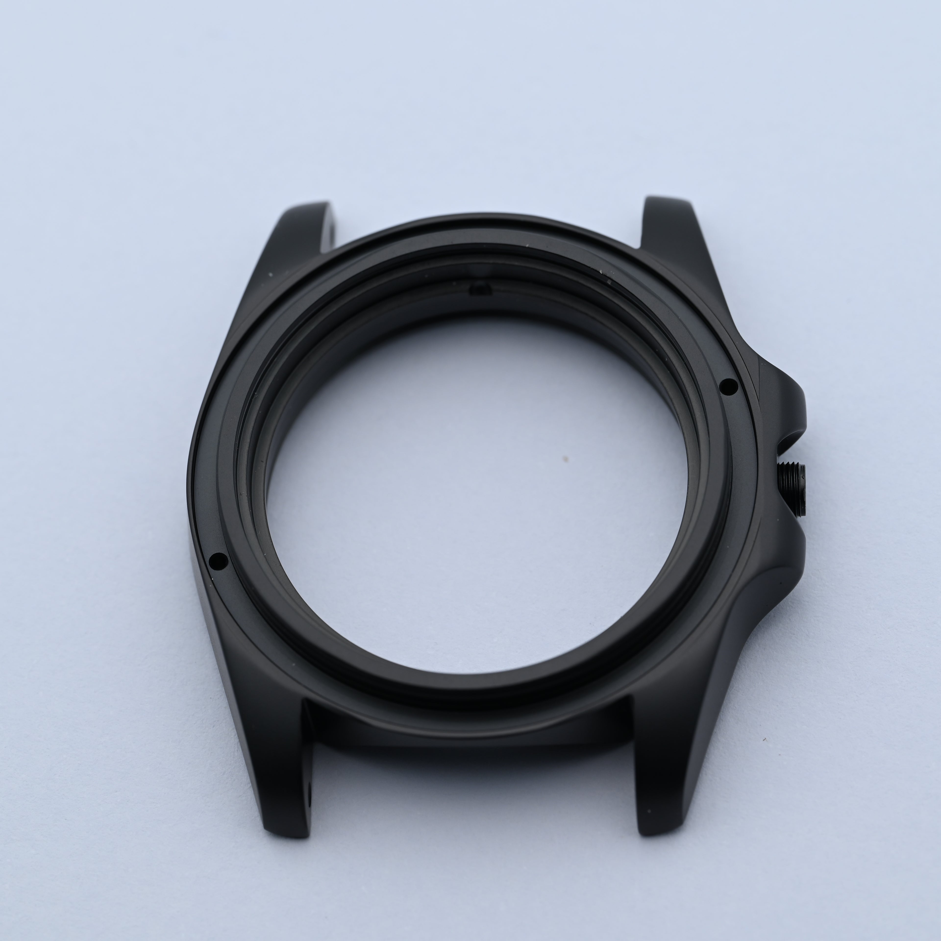CAS002S Slim PVD Matte Black Sub Case with Case Back