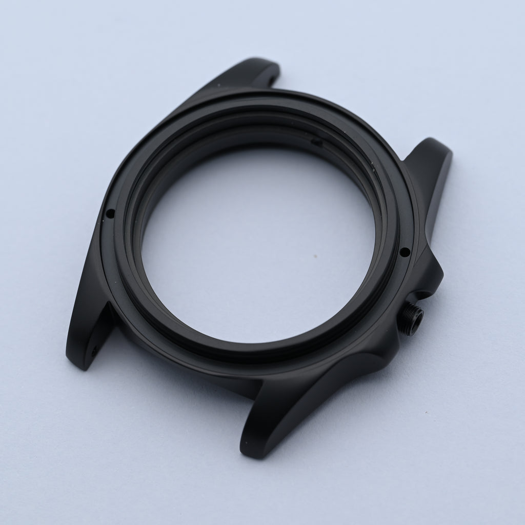 CAS002S Slim PVD Matte Black Sub Case with Case Back