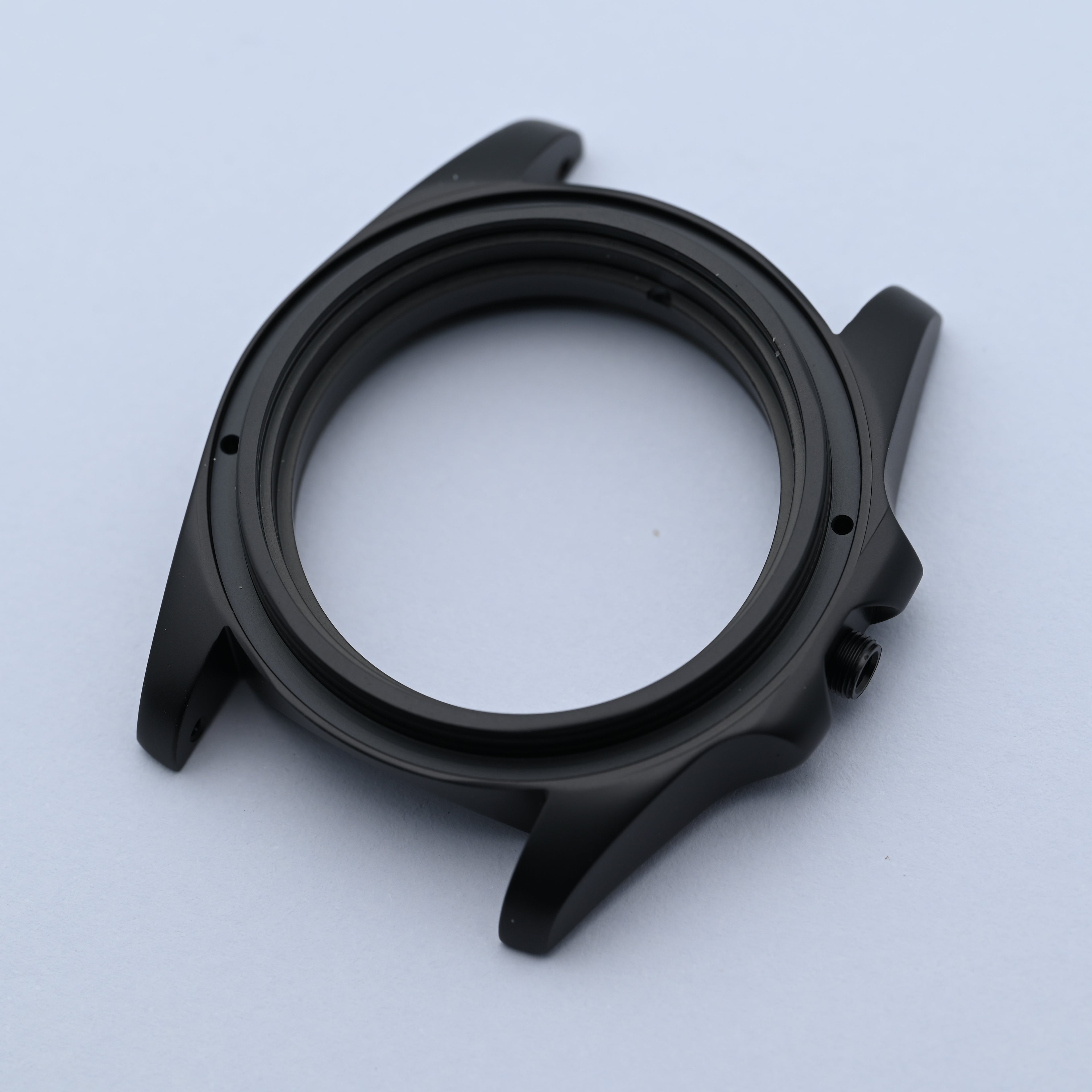 CAS002S Slim PVD Matte Black Sub Case with Case Back