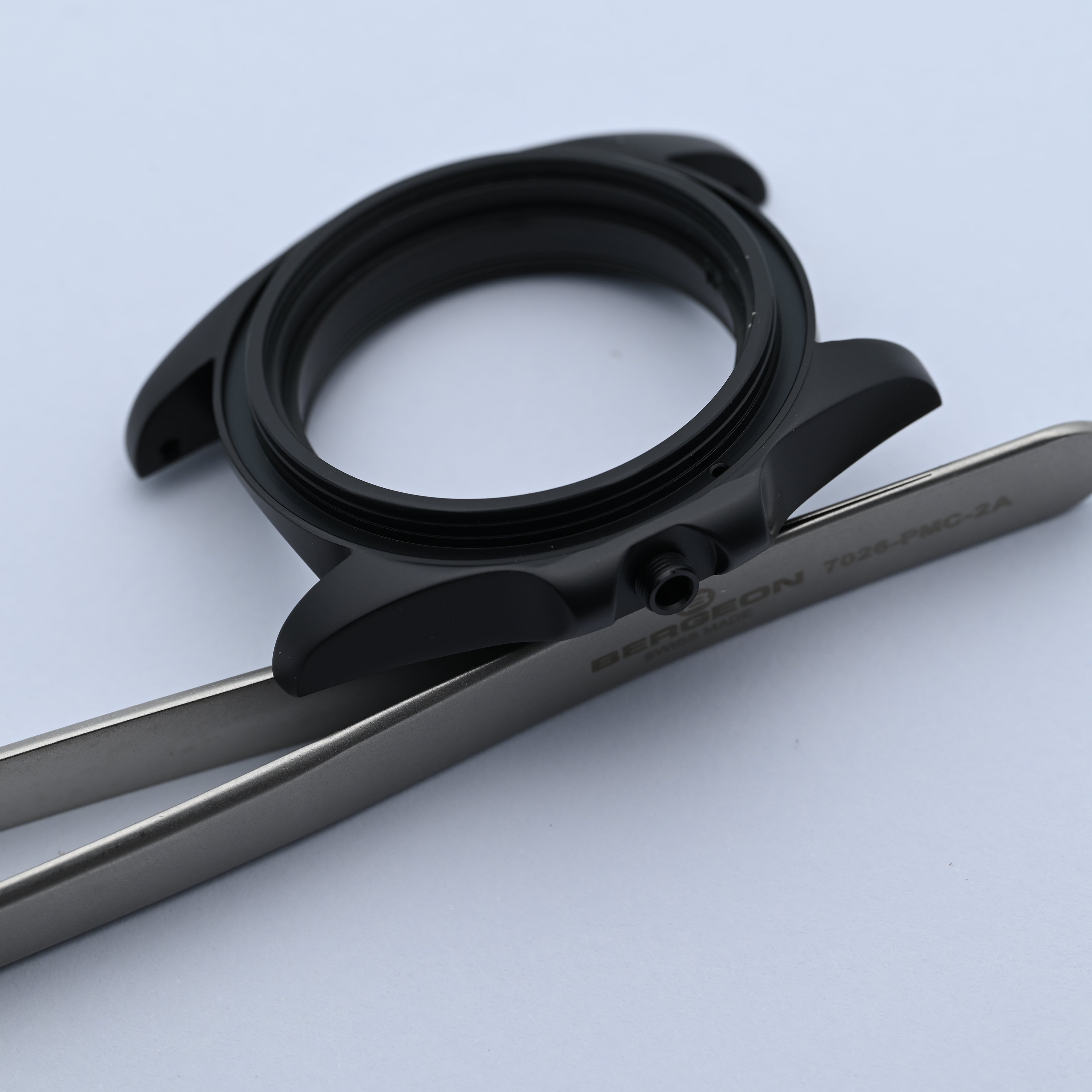 CAS002S Slim PVD Matte Black Sub Case with Case Back