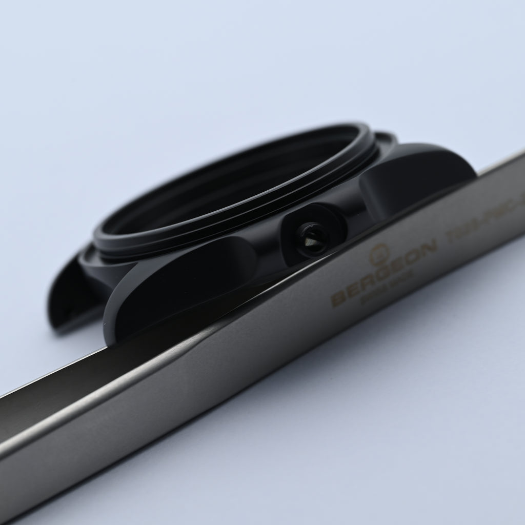 CAS002S Slim PVD Matte Black Sub Case with Case Back