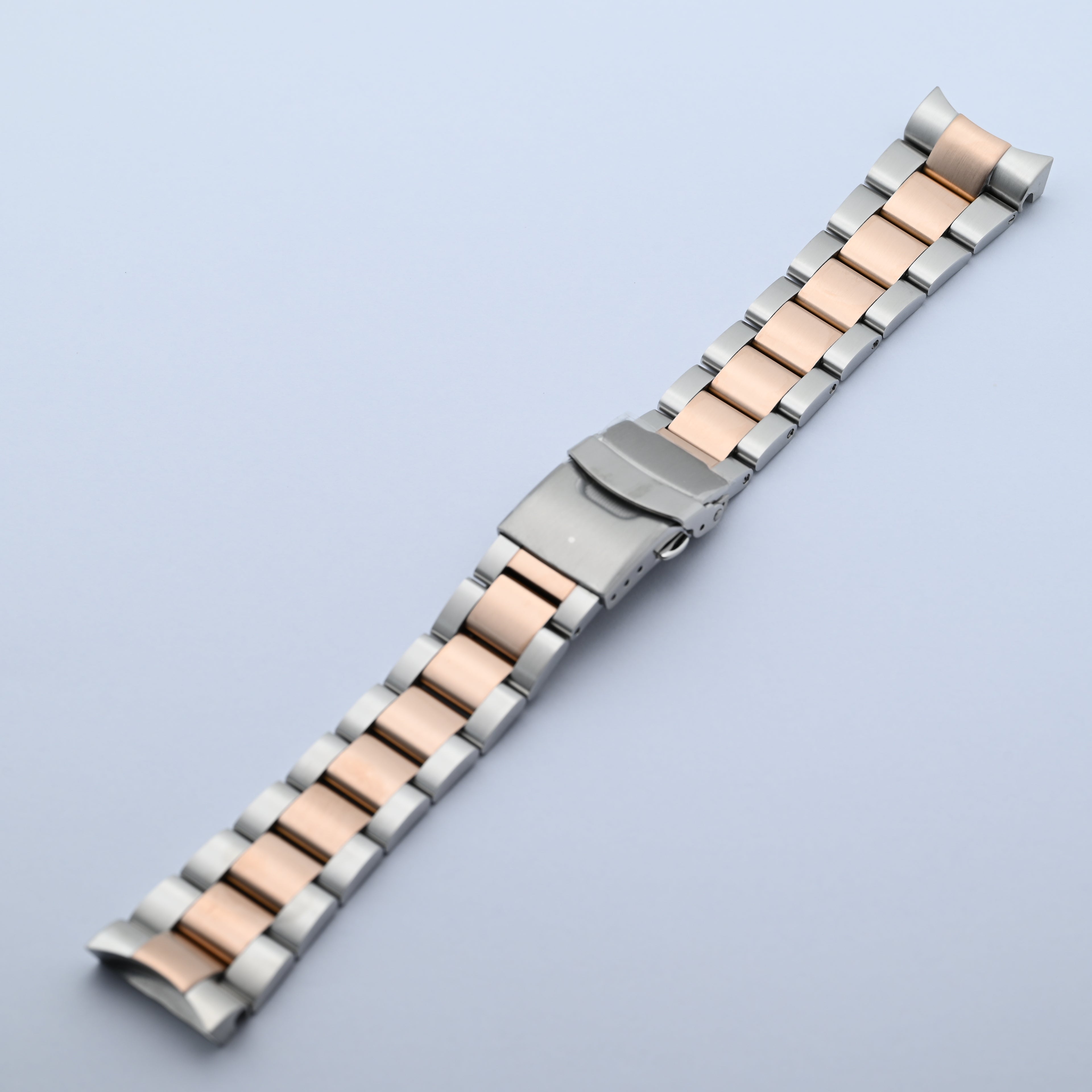 SKX/SRPD Watch Bracelet: Oyster Two-Tone Rose Gold