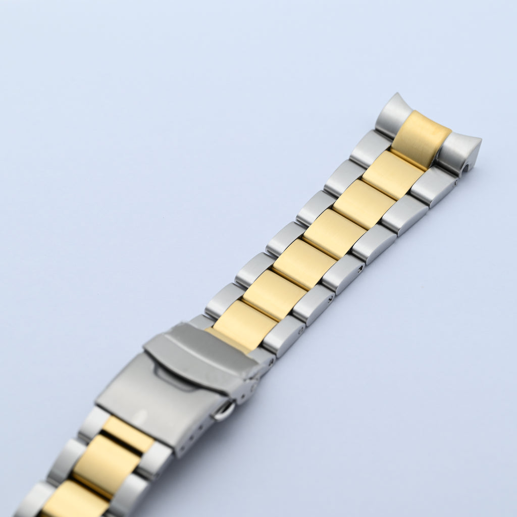 SKX/SRPD Watch Bracelet: Oyster Two-Tone Gold