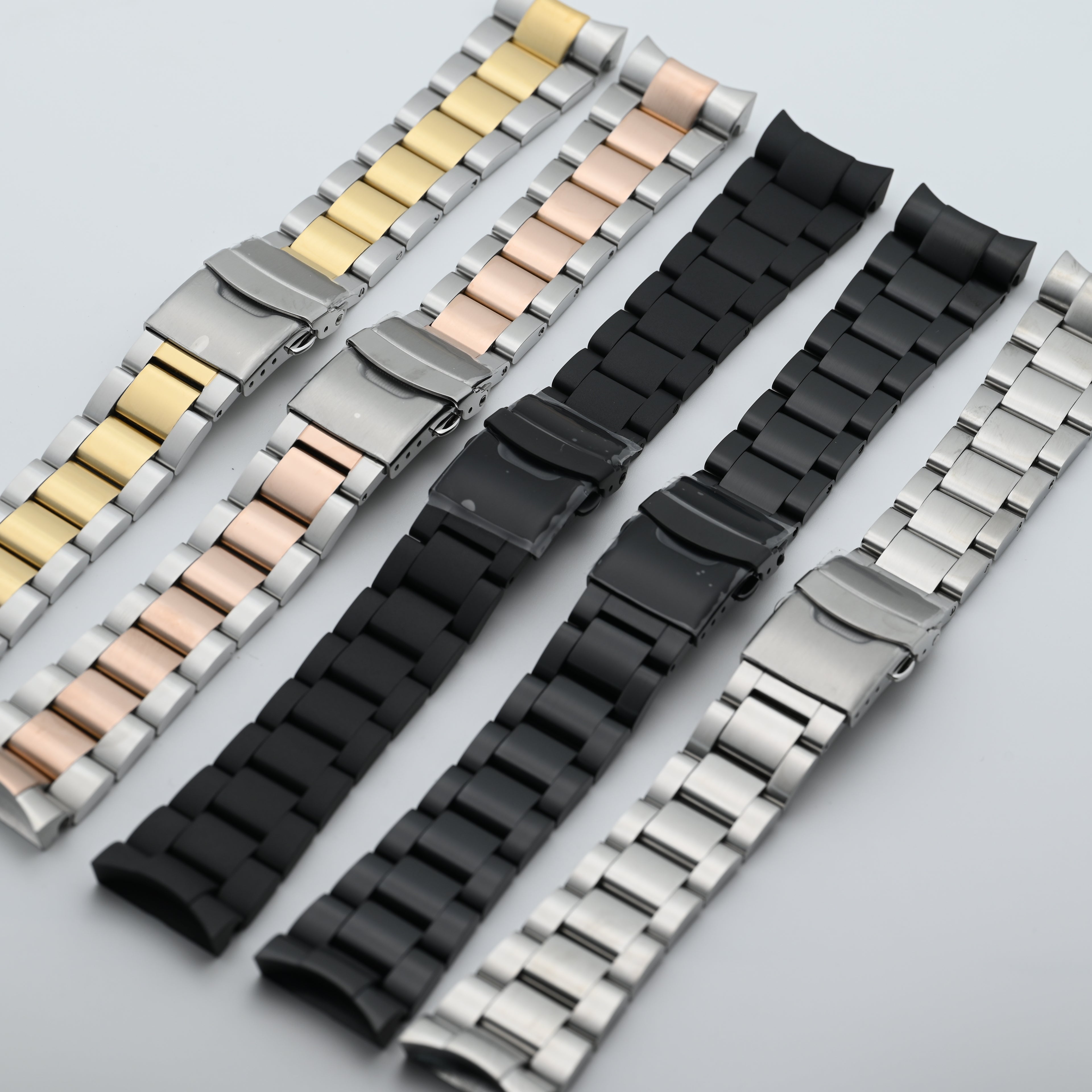 SKX/SRPD Watch Bracelet: Oyster Two-Tone Gold