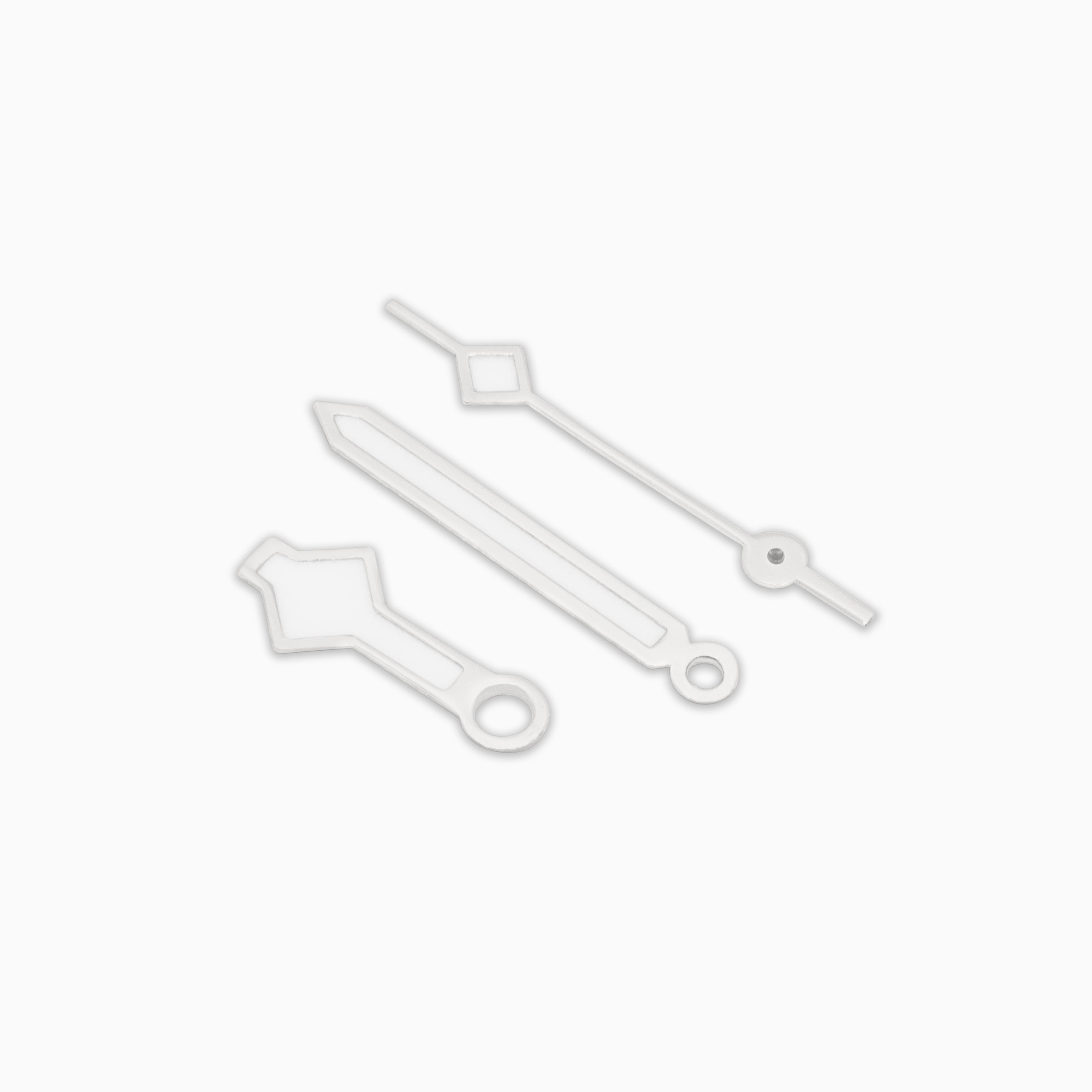 Polished Silver Snowflake Full Hand Set - HAN050