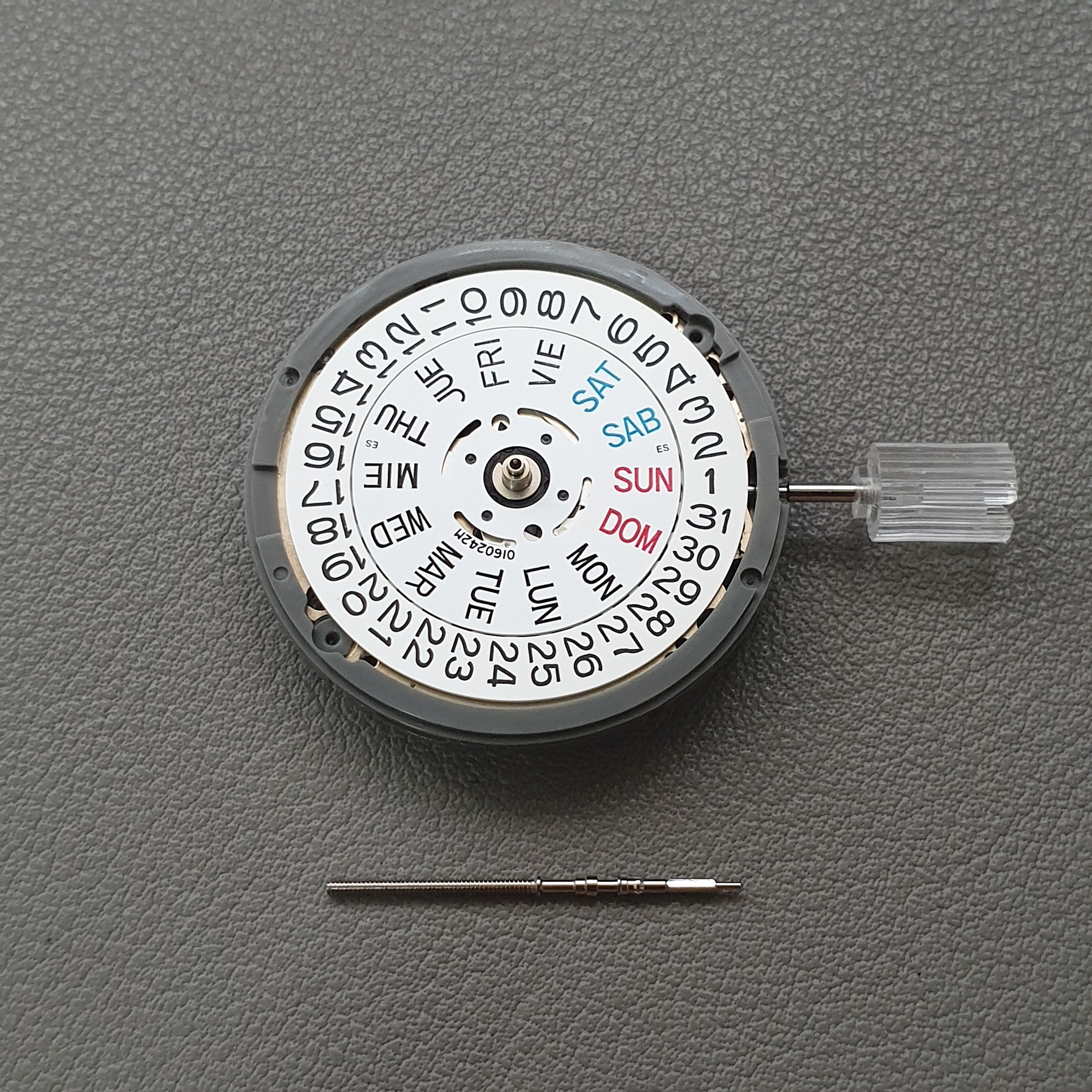 MVT007 Seiko Instruments Inc NH36 Movement - English + Spanish