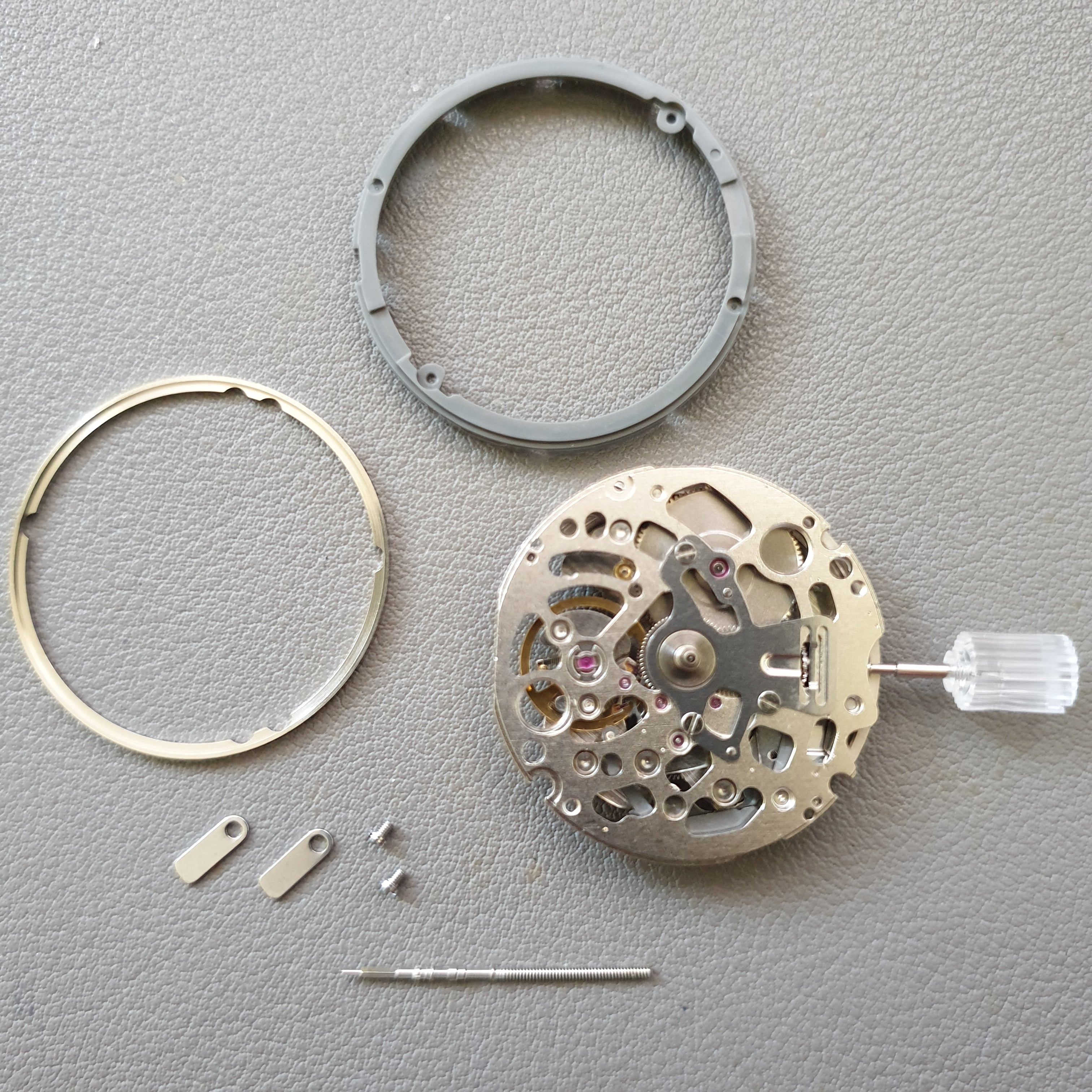 MVT020 Seiko NH70 Skeleton Movement with Movement Rings – Mod Mode