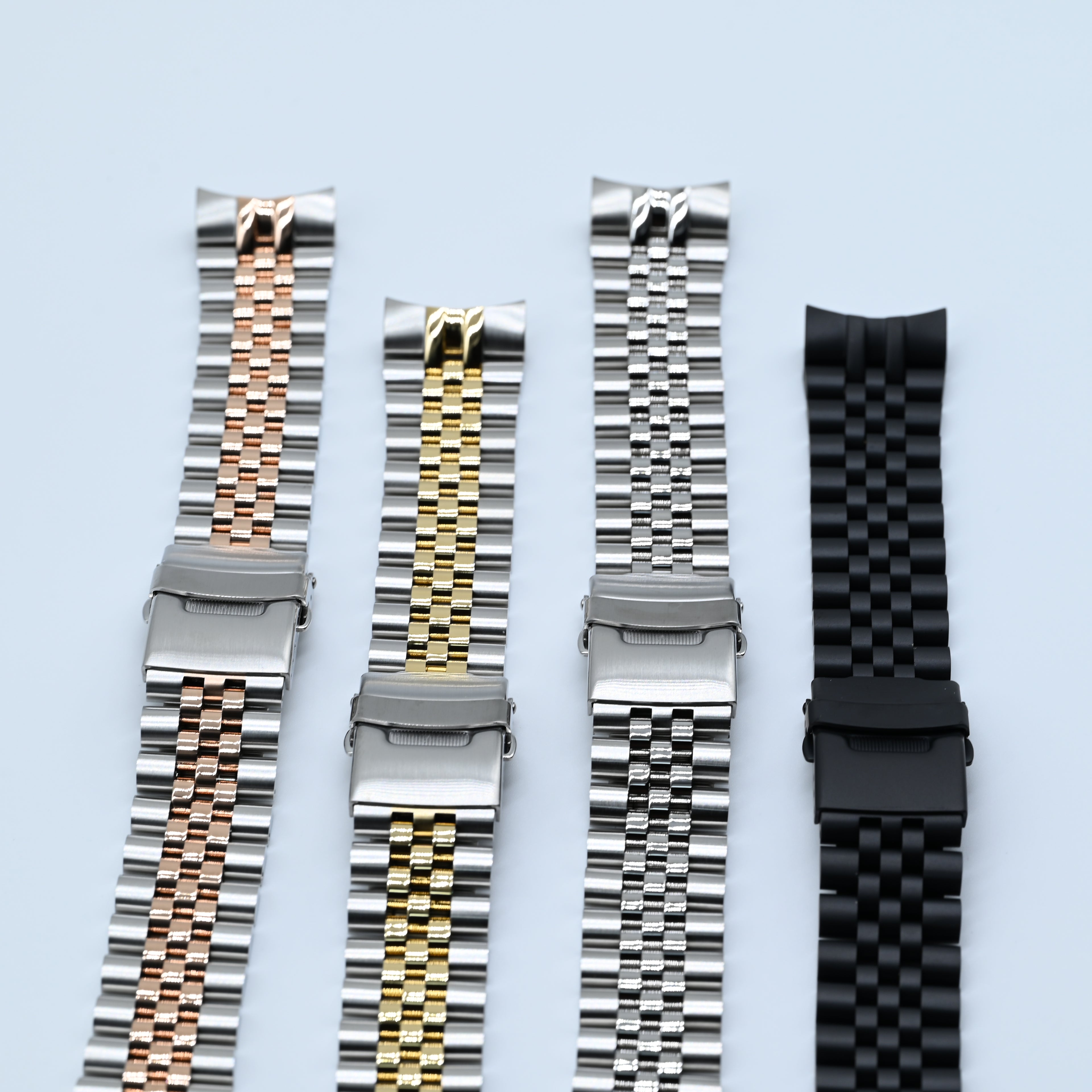 SKX/SRPD Watch Bracelet: Jubilee Two-Tone Gold