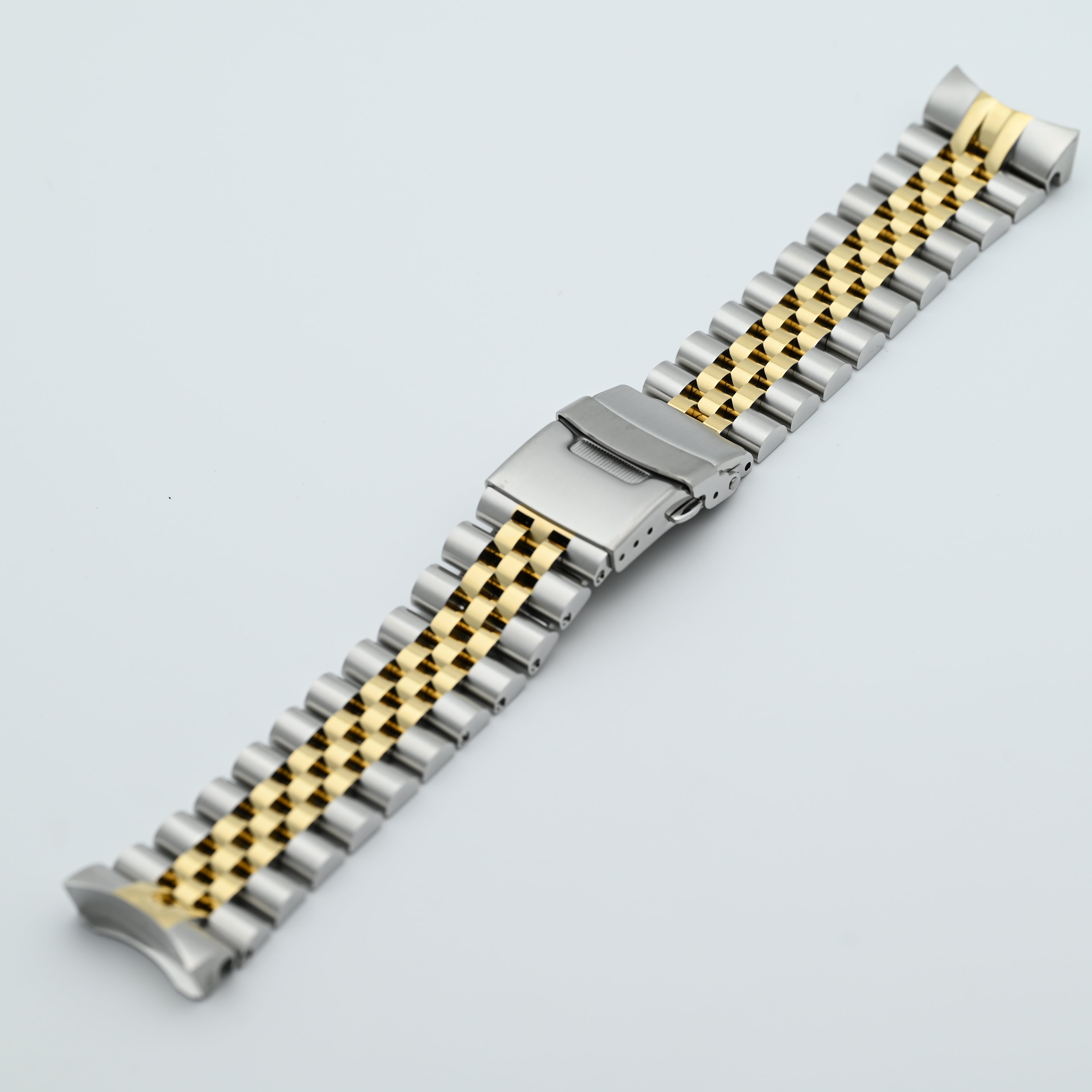 SKX/SRPD Watch Bracelet: Jubilee Two-Tone Gold