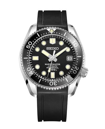 Crafter Blue Curved End Rubber Strap for Marinemaster MM300 (CB03)